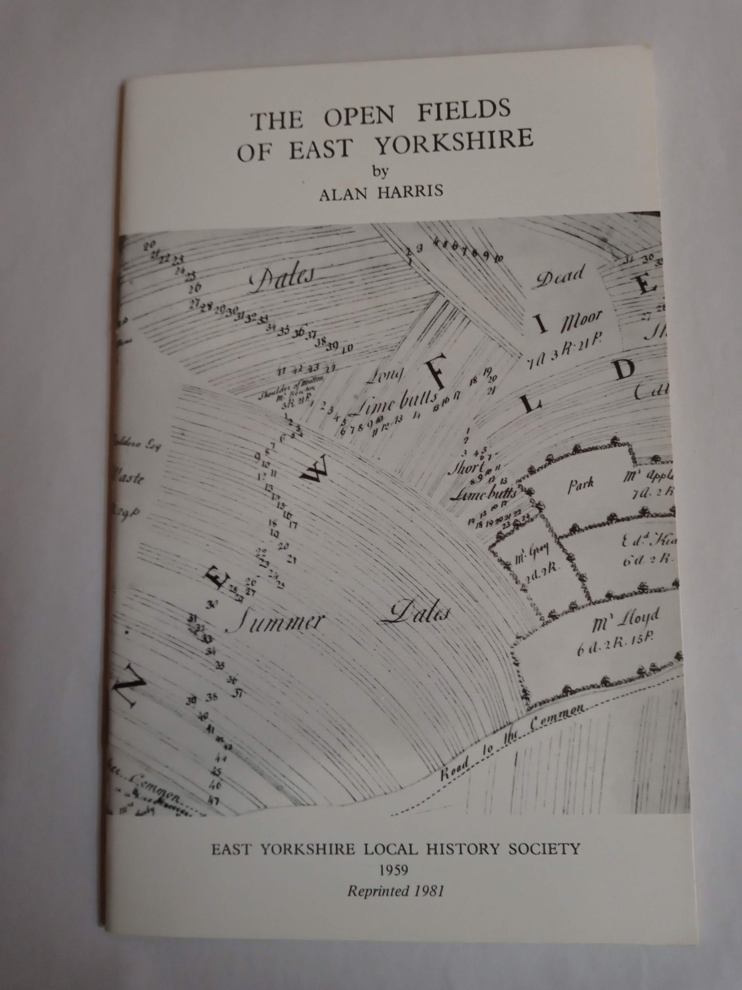 The open fields of East Yorkshire