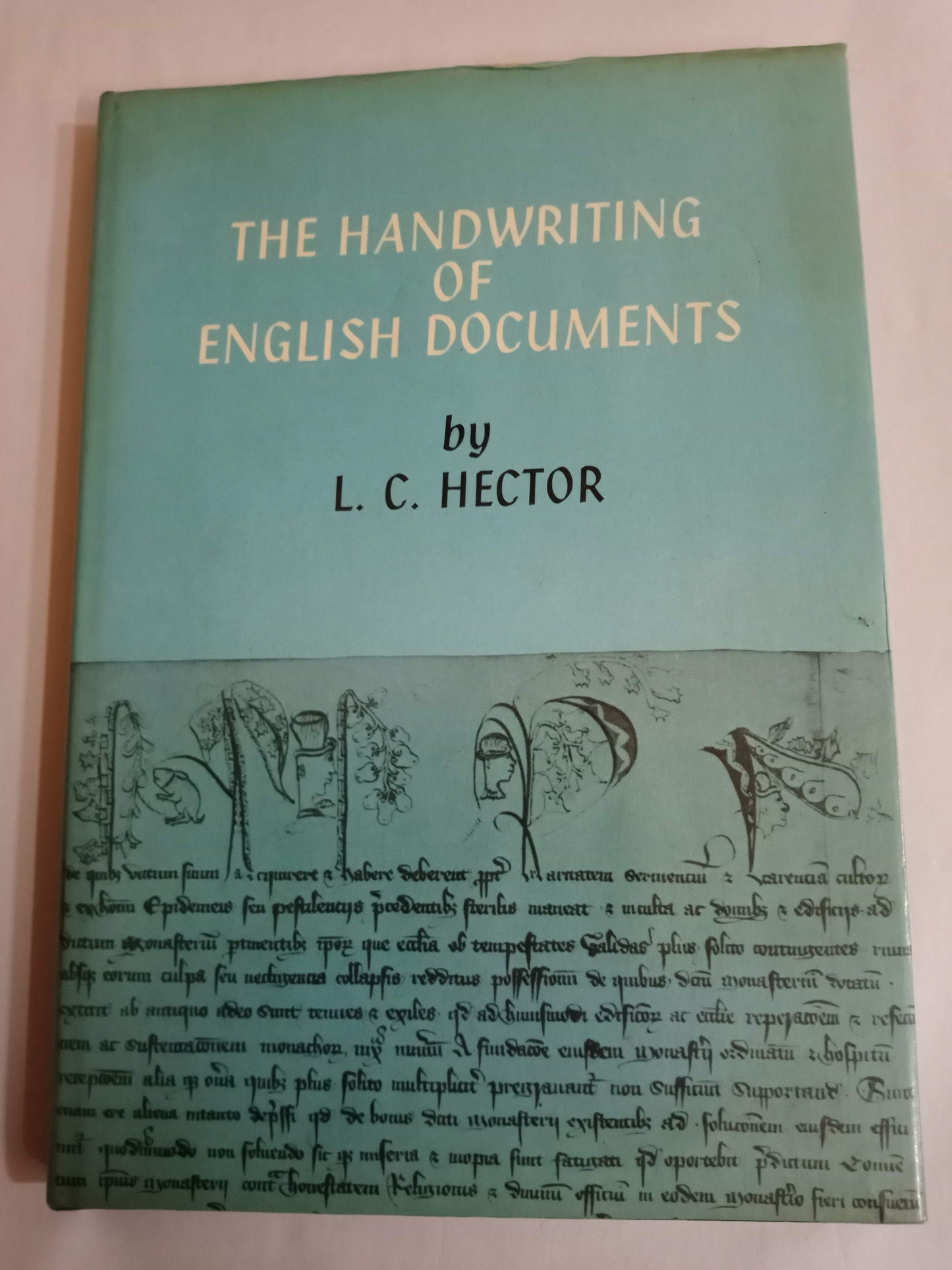The handwriting of English documents
