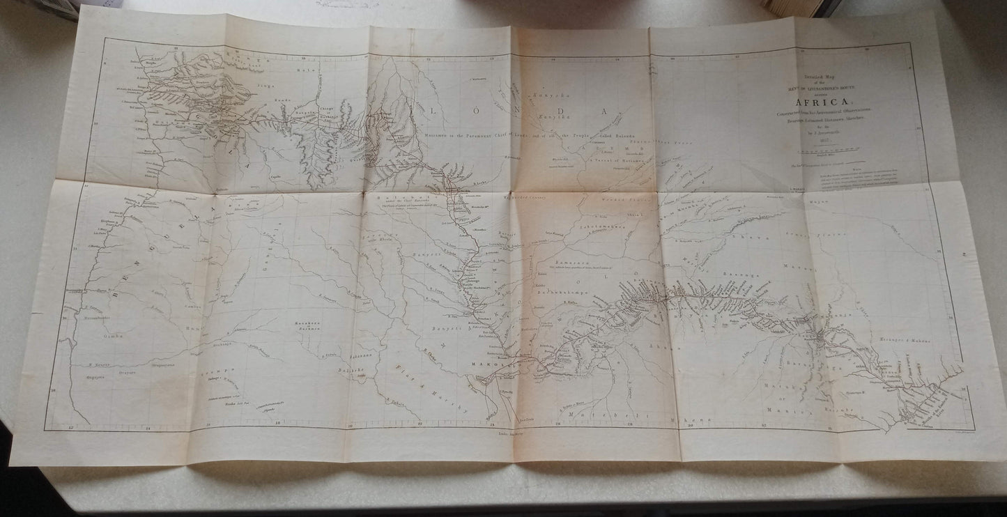 Missionary Travels And Researches In South Africa. Including A Sketch Of Sixteen Years' Residence In The Interior Of Africa. David Livingstone