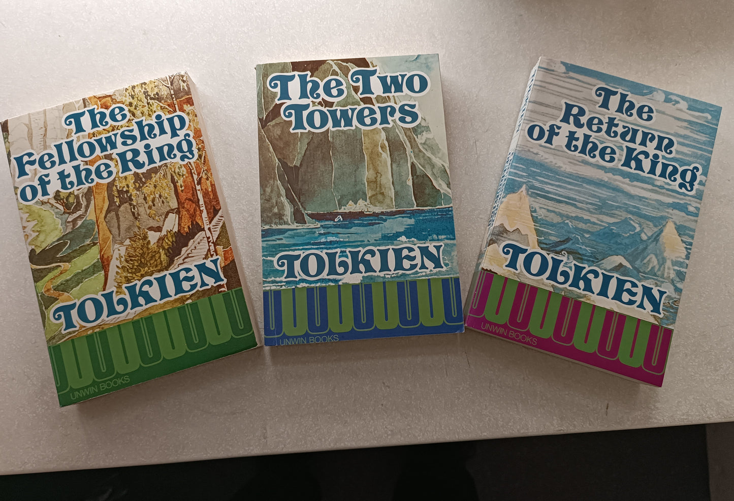 Lord Of The Rings. The Fellowship Of The Ring, The Two Towers And The Return Of The King