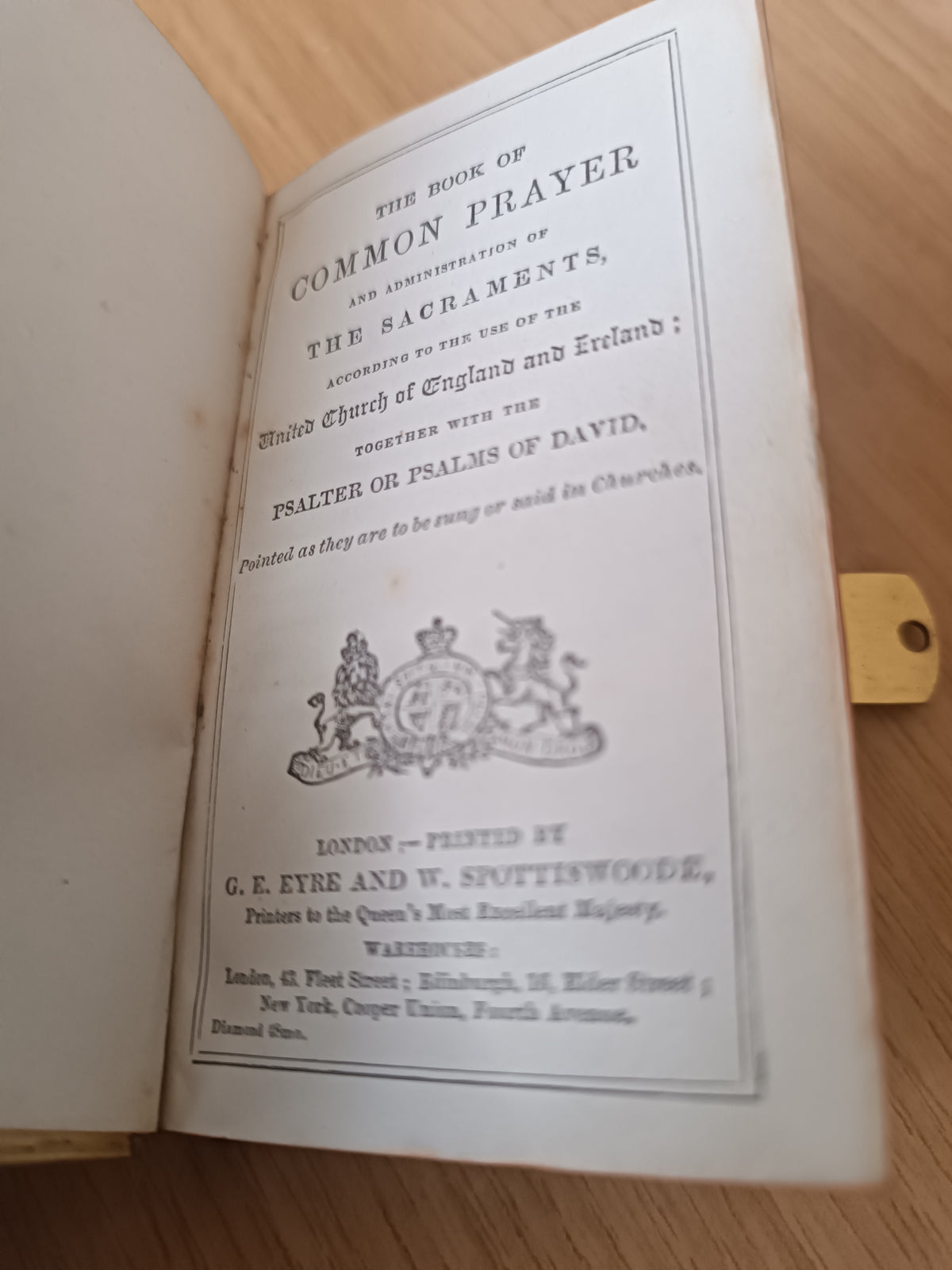 The Book Of Common Prayer