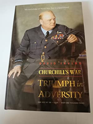 David Irving Winston Churchill Volume 2 signed copy 