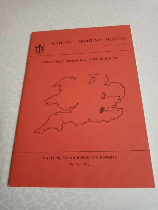 Three Major Ancient Boat Finds In Britain. Maritime Monographs And Reports No 6 1972